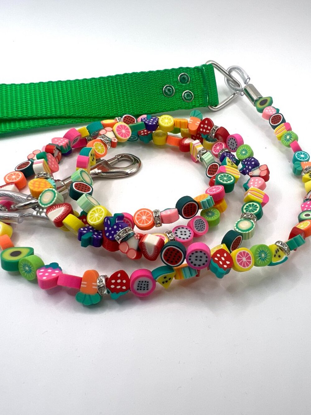 Funky Bright & Fun Fruit Themed - Dog Leash - Handmade